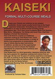 Traditional Japanese Cooking Formal Dishes Kaiseki DVD Chef Robert Hori recipes