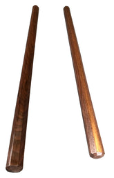 2 Filipino Escrima Kali Arnis American Hardwood Demo Sticks Set 28" x 1"