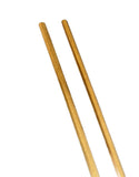 2 Filipino Escrima Kali Arnis American Hardwood Demo Sticks Set 28" x 1"