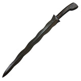 Filipino KAMAGONG Ironwood Hardwood Practice Kris Training Sword