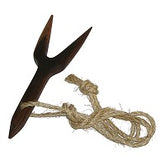 Hawaiian Lua Practice Hardwood Maka Pahoa w/Rope