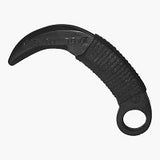 USA BLACK Rubber Practice Kerambit Knife karambit