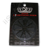 Lightning DYE Rotor 10' 2012 2013 Loader Hopper Speed Feed Gate Collar Lid BLACK