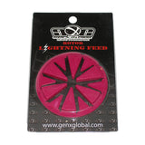 Lightning DYE Rotor 2010 12 13 Loader Hopper Speed Feed Gate Collar Lid HOT PINK