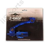 Blue Large HPA Psycho Ballistics Z Drop Forward Paintball Bottomline 114 88 ci cu n2