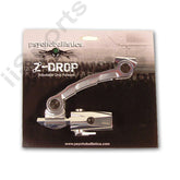 SILVER Large HPA Psycho Ballistics Z Drop Forward Paintball Bottomline 114 88 ci cu NEW