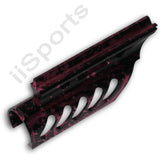 Kingman Spyder Compact Paintball Gun Sharkgill Slotted Sight Rail RED BLACK Camo