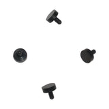 4 Black Rubber Replacement Ball Detents Spyder Electra Pilot Fenix Paintball Gun