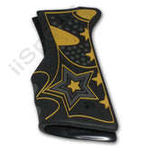 Spyder JT VL Paintball Gun 3D Textured Rubber Wrap Around 45 Grips BLACK YELLOW