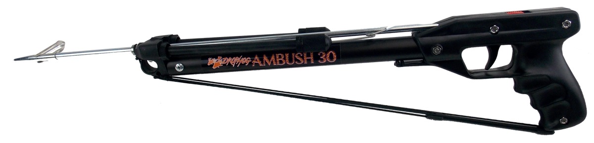 Spearfishing Micro Ambush 30 Compact light euro-style band Speargun 25" long
