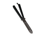 Ronin Gear #225 Practice Balisong Butterfly Knife GLOSS Black