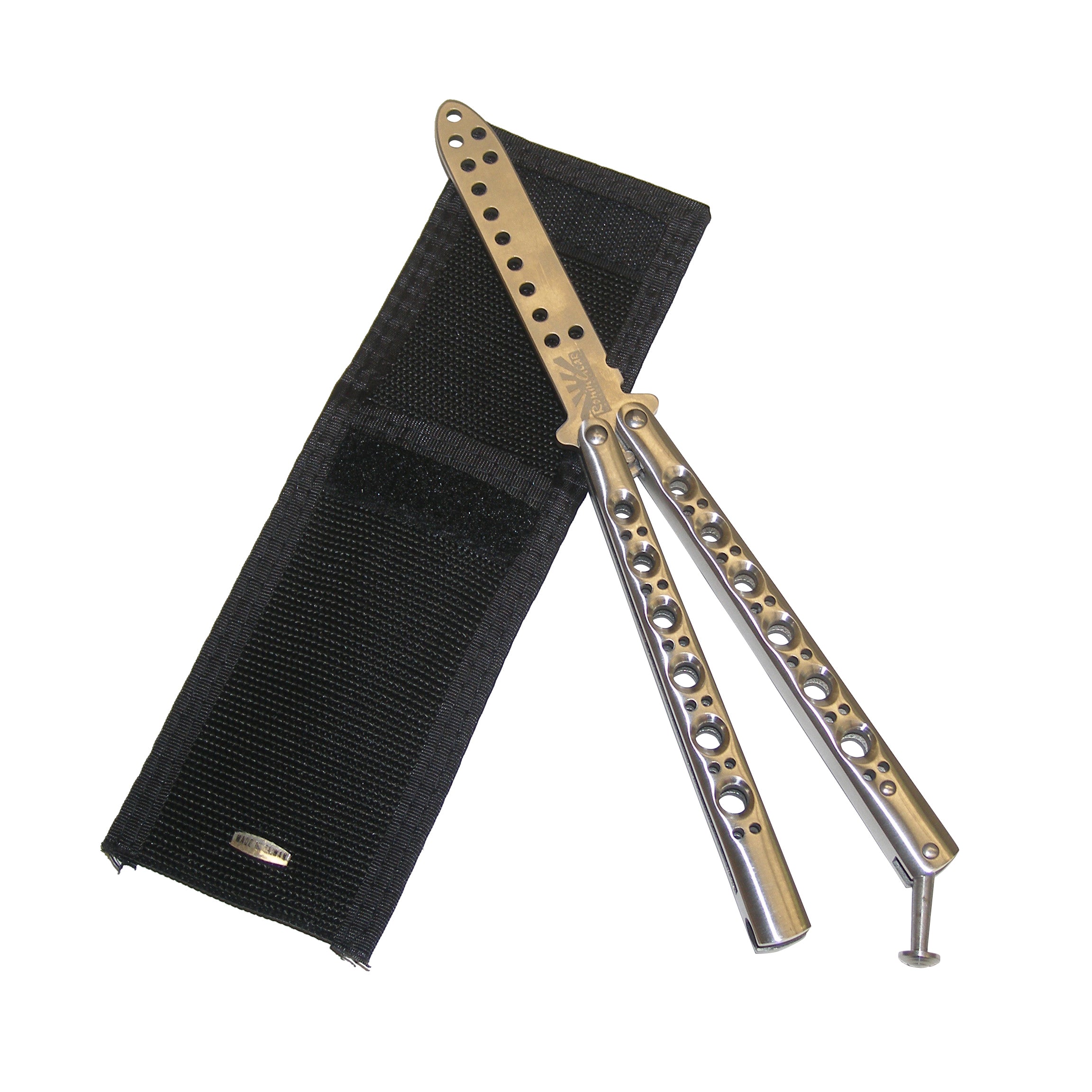 Black Web Butterfly Balisong Knife 5" Pouch ONLY