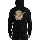 AT2505A Chinese Horsemen Warriors Guandao vs Yue HOODIE Black Sweatshirt kung fu