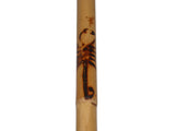 Escrima Kali Arnis Rattan Palm Stick Burn No Skin 12"x7/8"