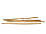 4 SECONDS Filipino Martial Arts Escrima Kali Arnis Burned Rattan Sticks 28"