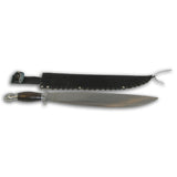 Filipino Dull Metal Practice Barong Training Sword w/Sheath