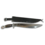Filipino Dull Metal Practice Bolo Training Sword w/Sheath