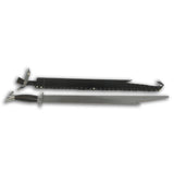 Filipino Dull Metal Practice Kampilan Training Sword with Sheath