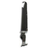 Filipino Dull Metal Practice Kampilan Training Sword with Sheath