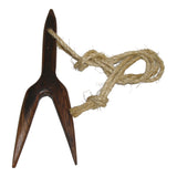 Hawaiian Lua Practice Hardwood Maka Pahoa w/Rope