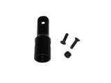 Angled Bottomline Paintball Gun 2-Hole CO2 Tank Adapter ASA Black duck bill