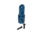 BLUE Paintball Angled Bottomline Cradle CO2 HPA Tank Bottle Adapter ASA