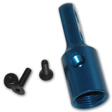 BLUE Paintball gun 2 Hole Bottomline Drop CO2 HPA Tank Adapter ASA duck bill