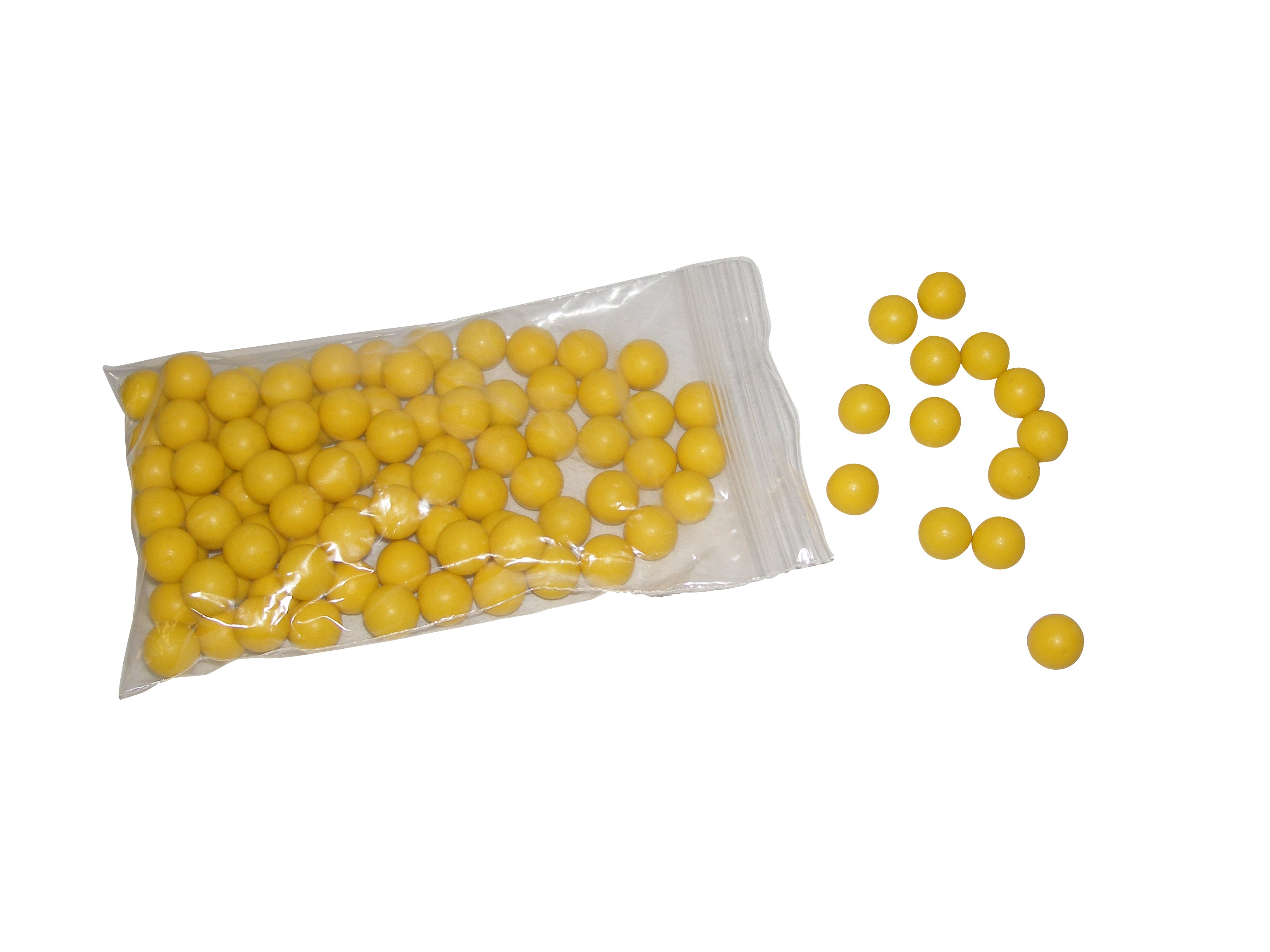 100 Reusable Rubber 68 cal Z Balls Practice Training Paintballs