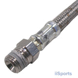Paintball Gun Vertical ASA Bottomline Drop Forward 8" Steel Tank Hose Setup 1/8"