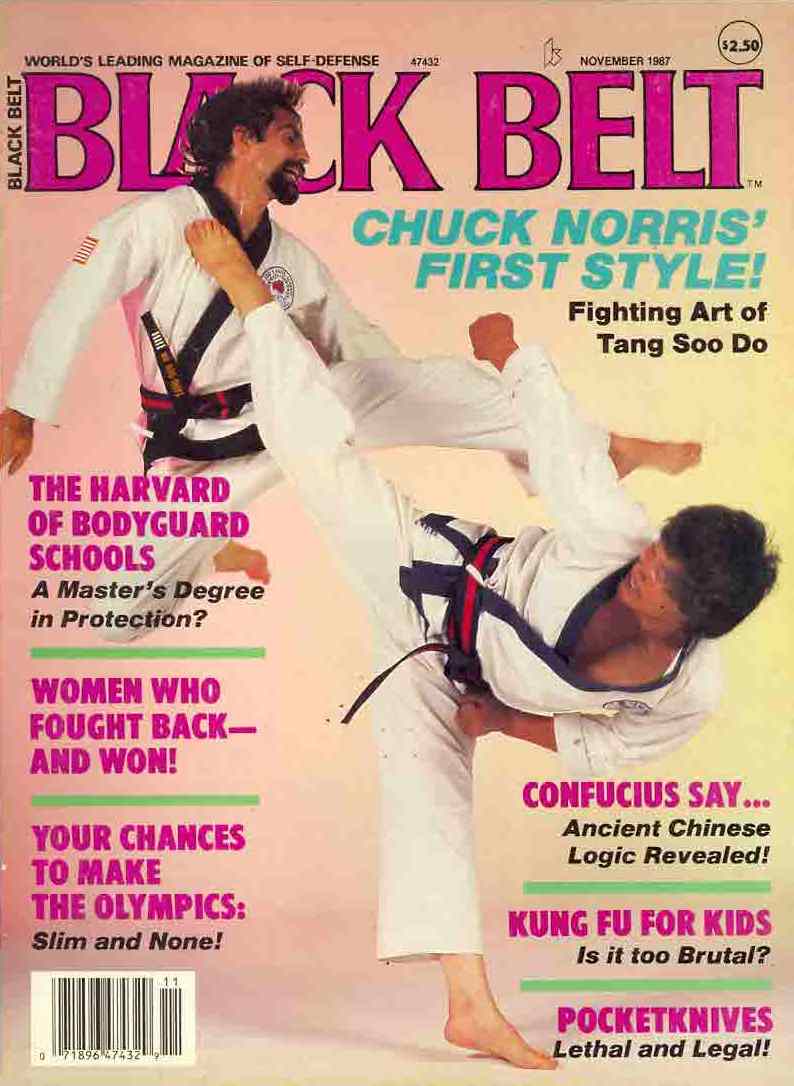 Black Belt Magazine November 1987   *COLLECTIBLE*