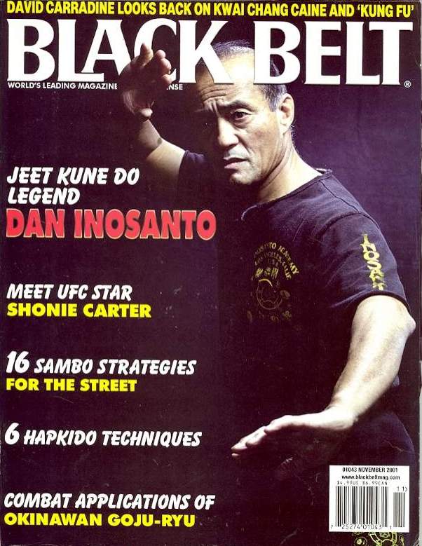 Black Belt Magazine November 2001   *COLLECTIBLE*