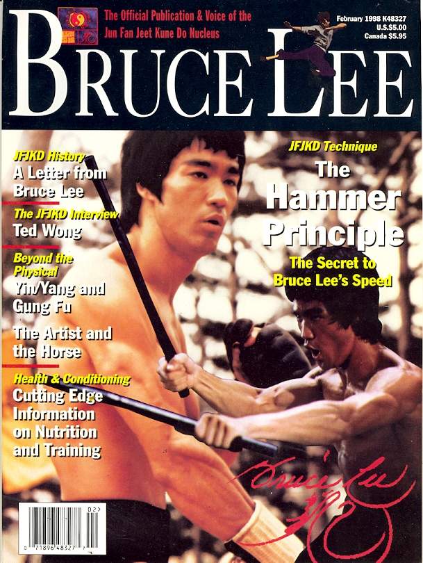 Bruce Lee Magazine February 1998 Jun Fan JKD Nucleus *COLLECTIBLE*