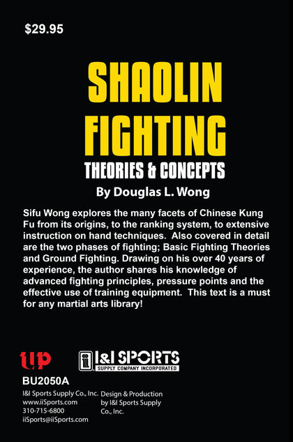 Shaolin Fighting Theories & Concepts Book - Douglas Wong
