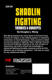 Shaolin Fighting Theories & Concepts Book - Douglas Wong