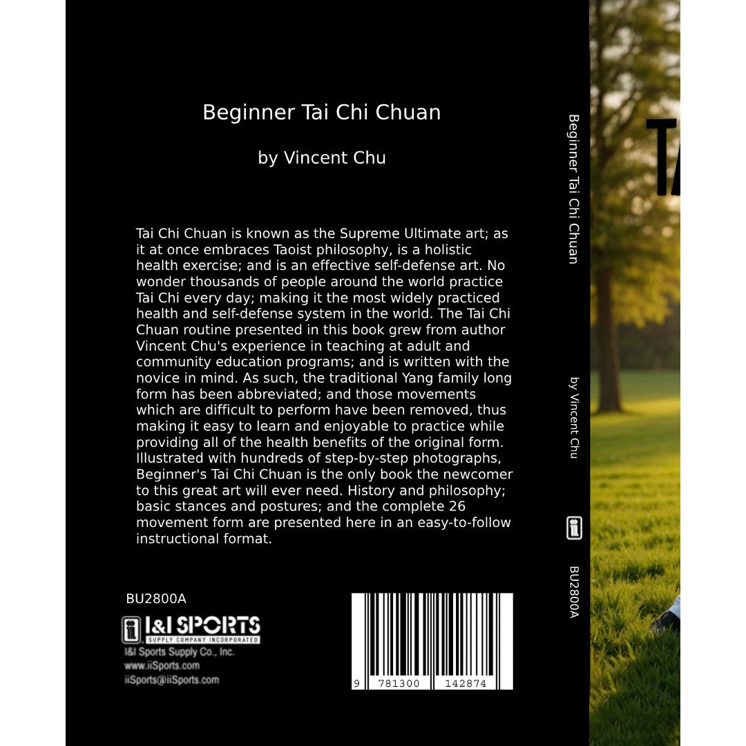 Beginner Tai Chi Chuan Book Vincent Chu Taoist philosophy holistic health