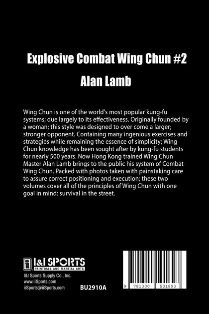 Explosive Combat Wing Chun #2 Book Alan Lamb