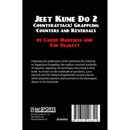 Jeet Kune Do #2: Counterattack! Grappling Counters and Reversals Book - Hartsell, Tackett