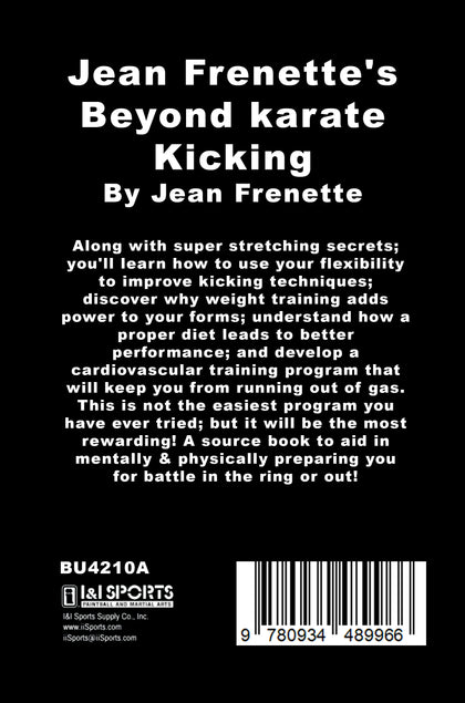 Jean Frenette's Beyond karate Kicking Book stretching