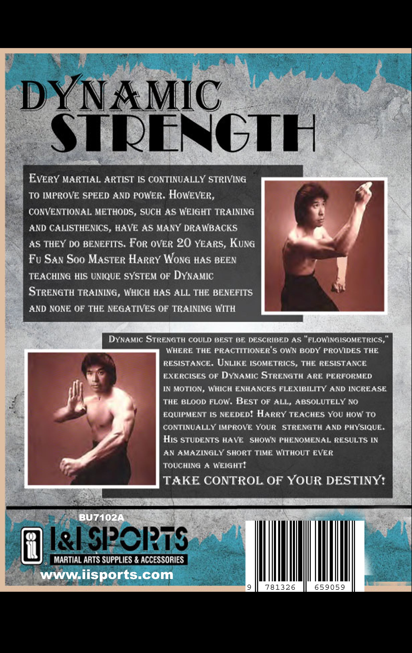 Dynamic Strength Training Kung Fu San Soo by Master Harry Wong flowing isometrics