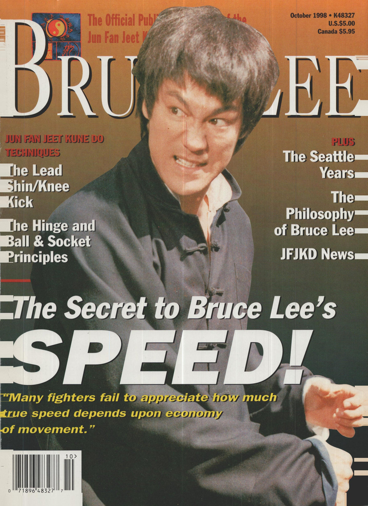 DIGITAL MAGAZINE Bruce Lee Jun Fan JKD Nucleus  10/98