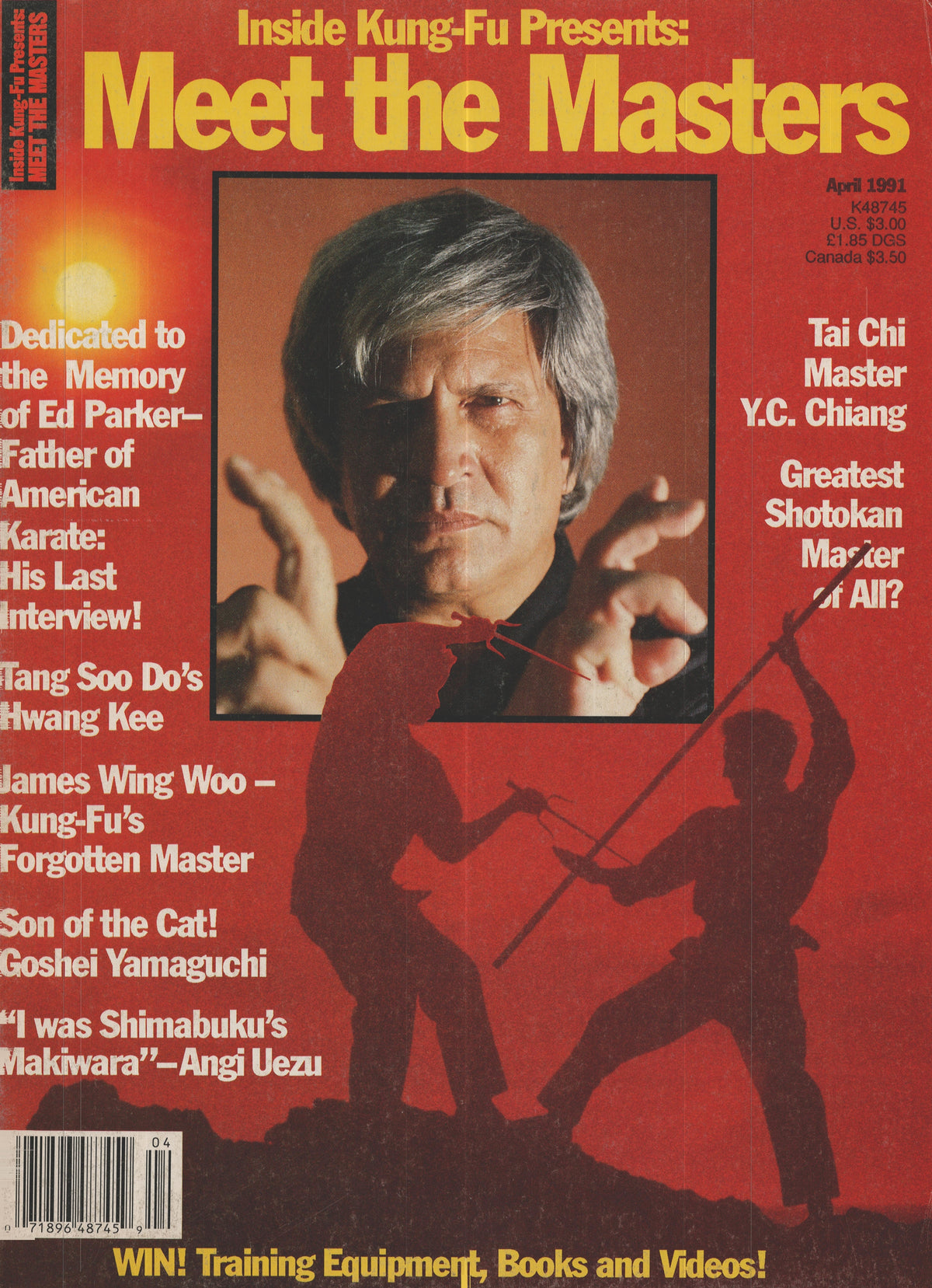 DIGITAL MAGAZINE Inside Kung Fu Presents Meet the Masters  April 1991