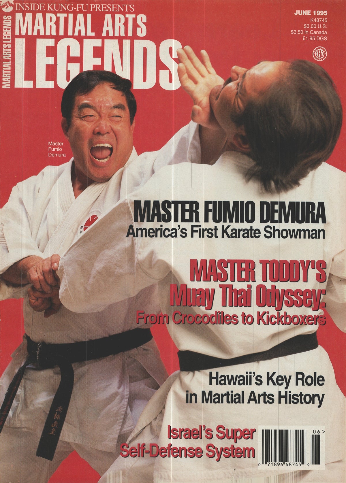 DIGITAL MAGAZINE Inside Kung Fu Presents Martial Arts Legends  June 1995