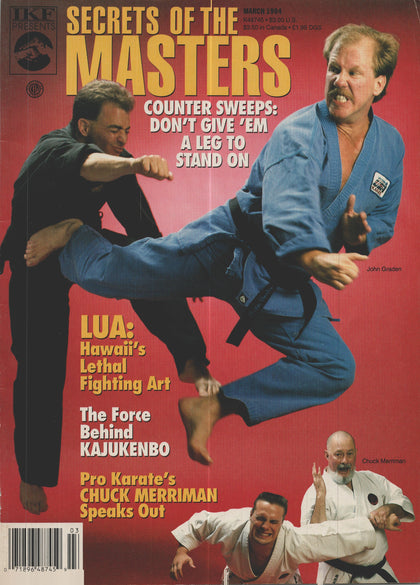 DIGITAL MAGAZINE Inside Kung Fu Presents Secrets of the Masters  March 1994