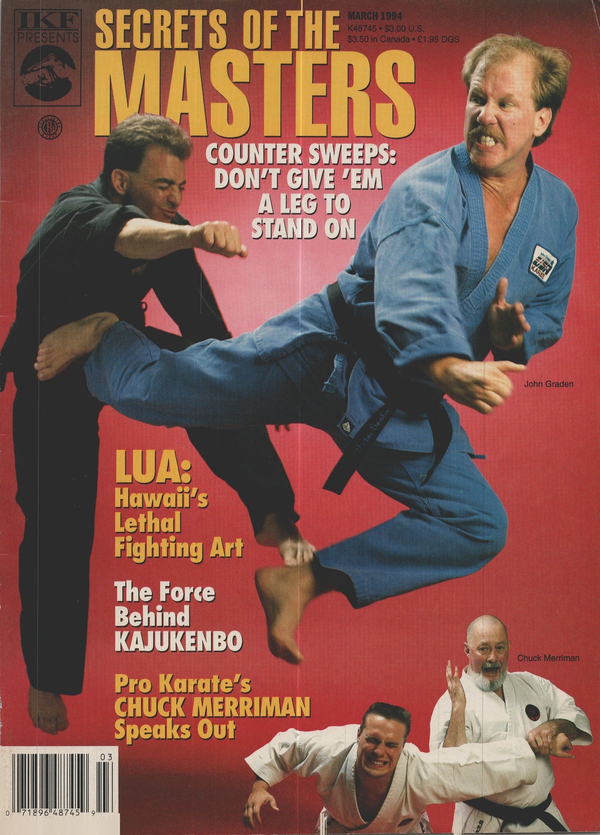 DIGITAL MAGAZINE Inside Kung Fu Presents Secrets of the Masters  March 1994