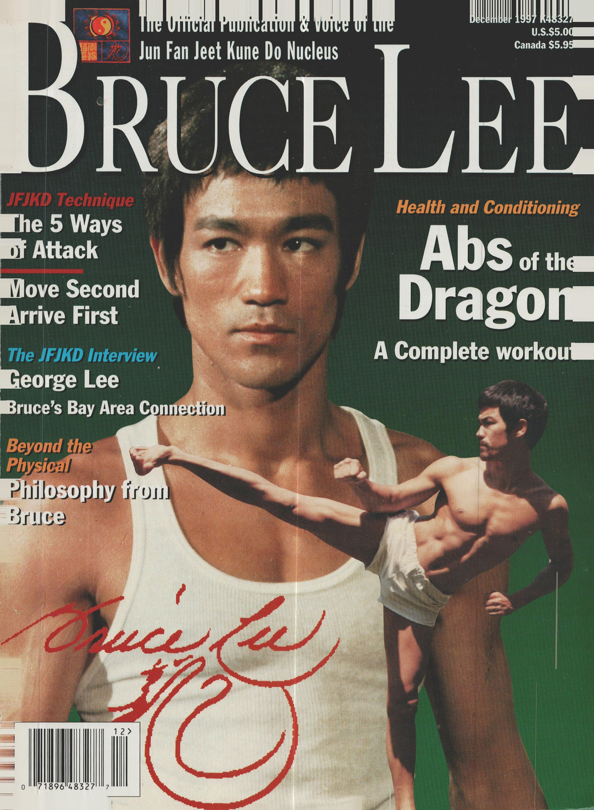 DIGITAL MAGAZINE Bruce Lee Jun Fan JKD Nucleus  12/97
