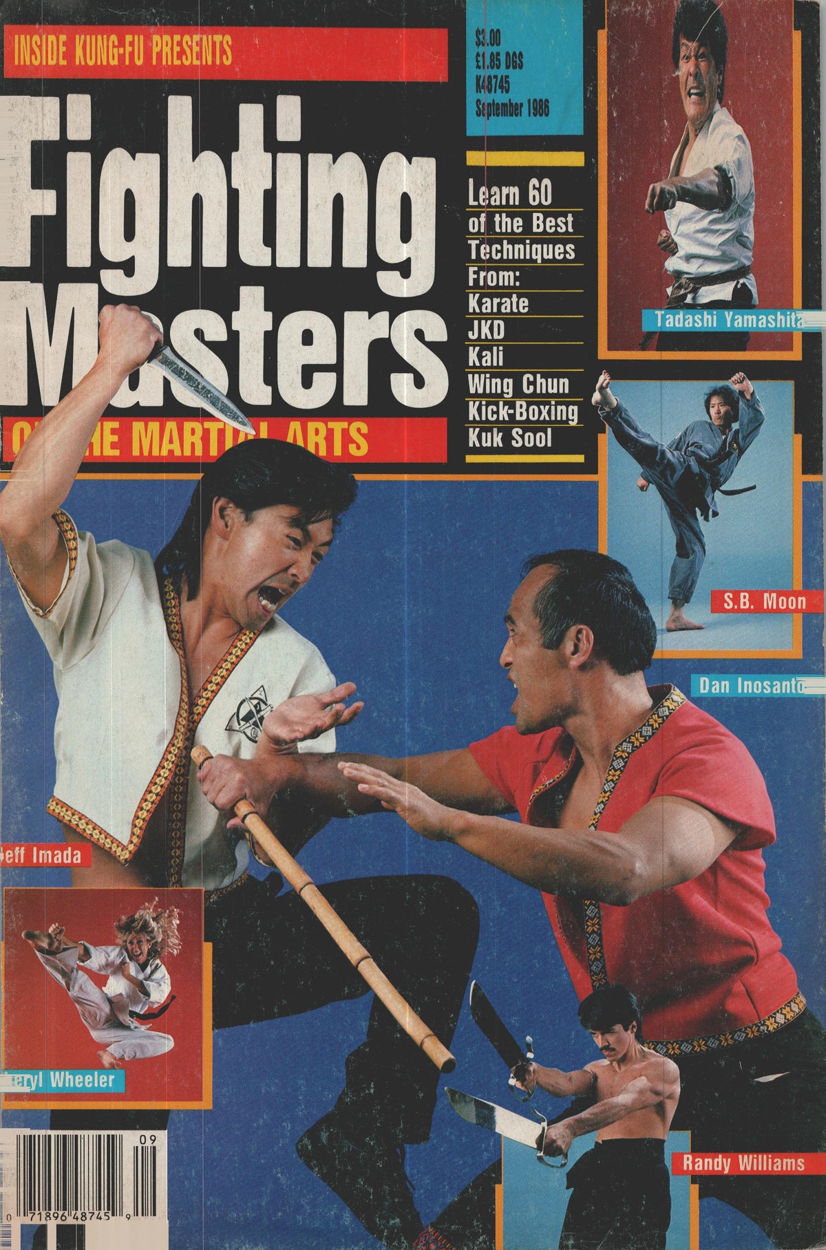 DIGITAL MAGAZINE Fighting Masters of Martial Arts September 1986