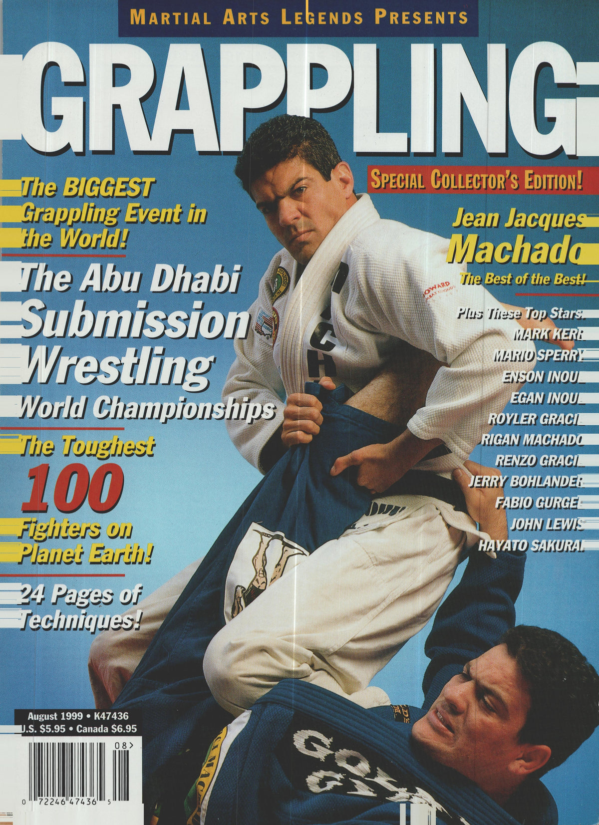 DIGITAL MAGAZINE Martial Arts Legends Presents Grappling August 1999