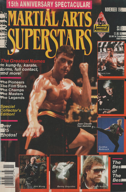 DIGITAL MAGAZINE Martial Arts Superstars November 1988