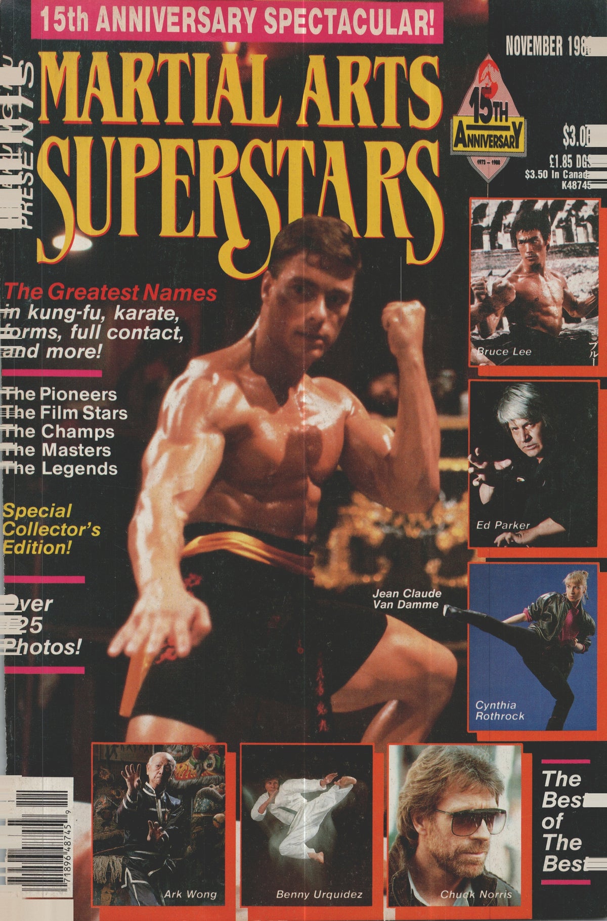 DIGITAL MAGAZINE Martial Arts Superstars November 1988