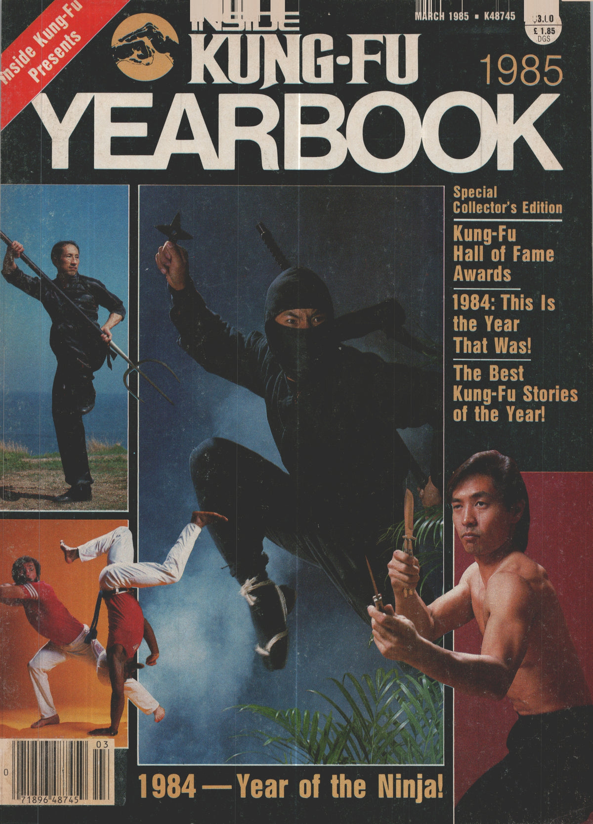 DIGITAL MAGAZINE Inside Kung Fu Yearbook 1985 Magazine